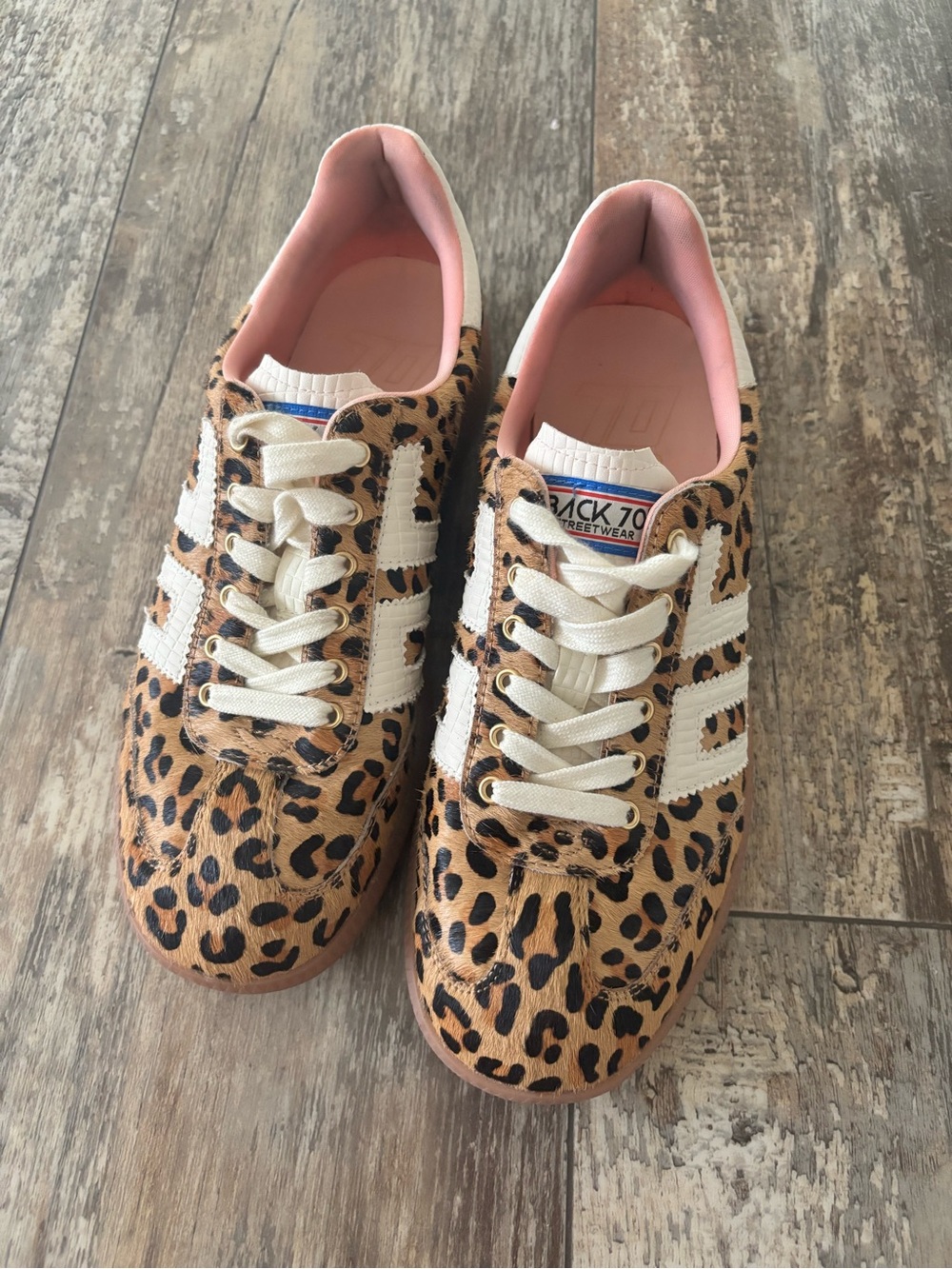 BACK 70 Leopard Print Women's Sneakers - SIZE 39